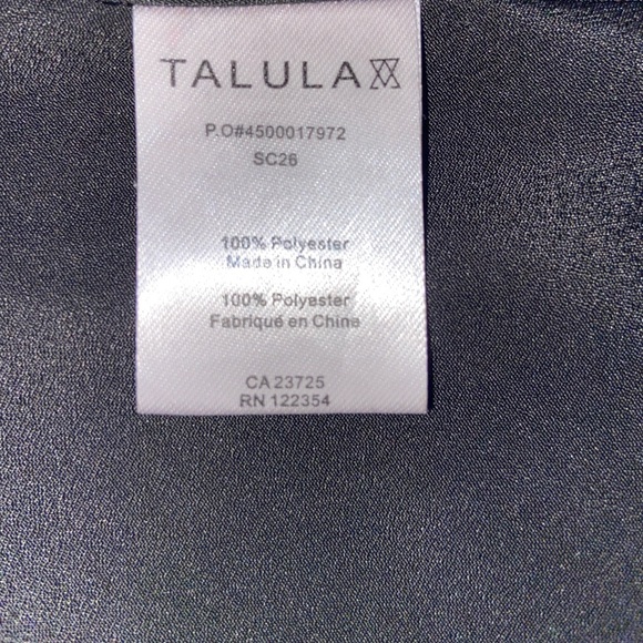 Black Talula Spaghetti Strap Dressy Tank Top - Picture 5 of 6